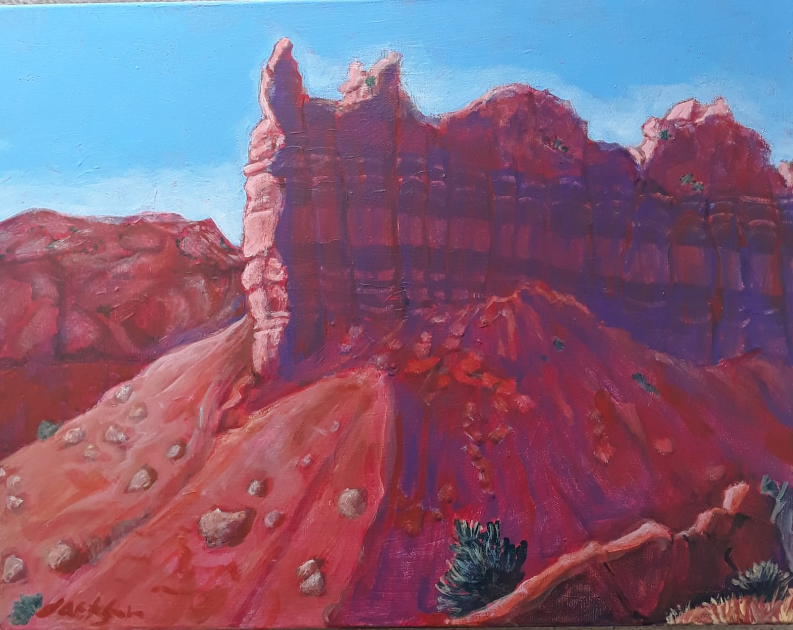 Polly Jackson - Ghost Ranch Striations