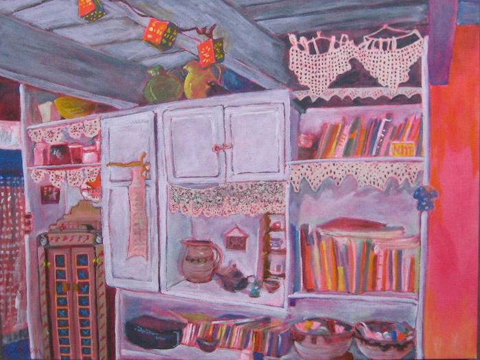 Polly Jackson - Kitchen Shelves