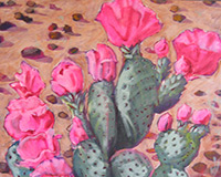Polly Jackson - Bloomin' Prickly Pear