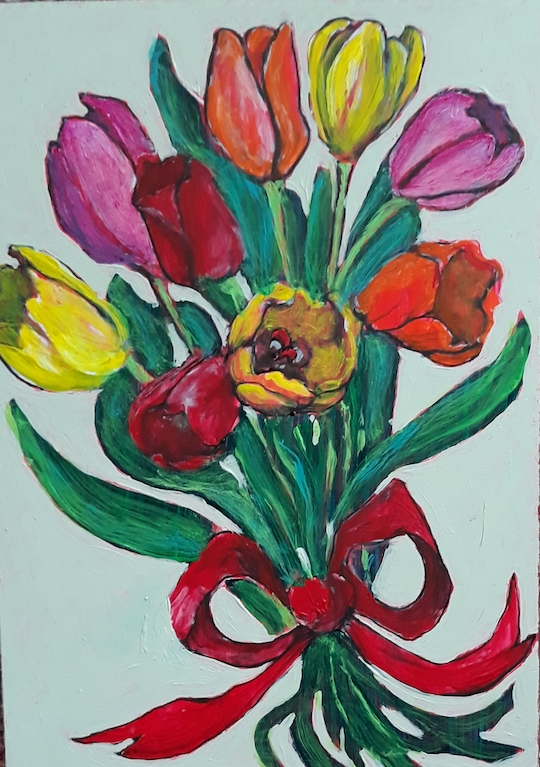 Polly Jackson - Tulips